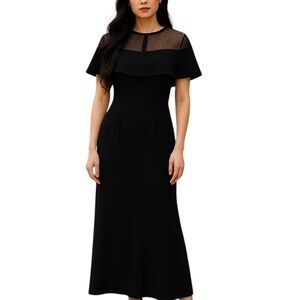 Calvin Klein Black Long Dress. Sz 6